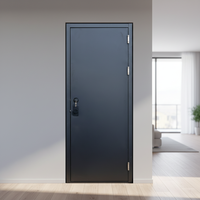 Serrure ronde certifiée UL, acier galvanisé de 1,0 mm, épaisseur de 45 mm, porte coupe-feu résidentielle de 60 minutes pour projet de maison