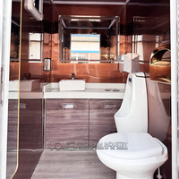 Remorque Sanitaire Mobile de Bonne Qualité avec Douche et Toilettes, Portable, pour Extérieur, à Bas Prix, Fabriquée en Chine, à Vendre