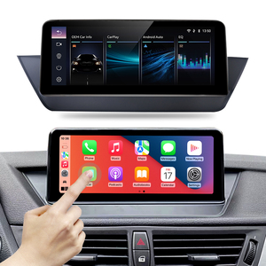Écran d'affichage radio de voiture sans fil CarPlay Linux 10,25 pouces pour <span class=keywords><strong>BMW</strong></span> <span class=keywords><strong>X1</strong></span> <span class=keywords><strong>E84</strong></span> <span class=keywords><strong>2009</strong></span> - 2015 CIC - Product Image 1