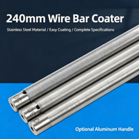 Applicateur de film humide Mayer Bar Coater XB pour fils enroulés, tige de revêtement de peinture