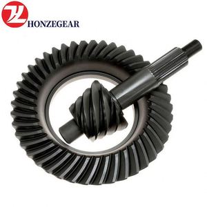 Engranaje de piñón de corona de transmisión de buena calidad OEM DE FÁBRICA DE China, pieza de acero HRC personalizada - Product Image 1