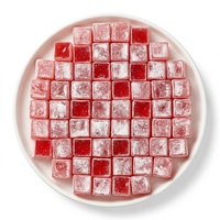 OEM/ODM Factory Direct Sour Square (Blueberry) Sour Flavored Colorful Cartoon-Shaped Sugar Candies