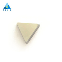 P30 triangle fini et blanc de carbure de tungstène de fraisage