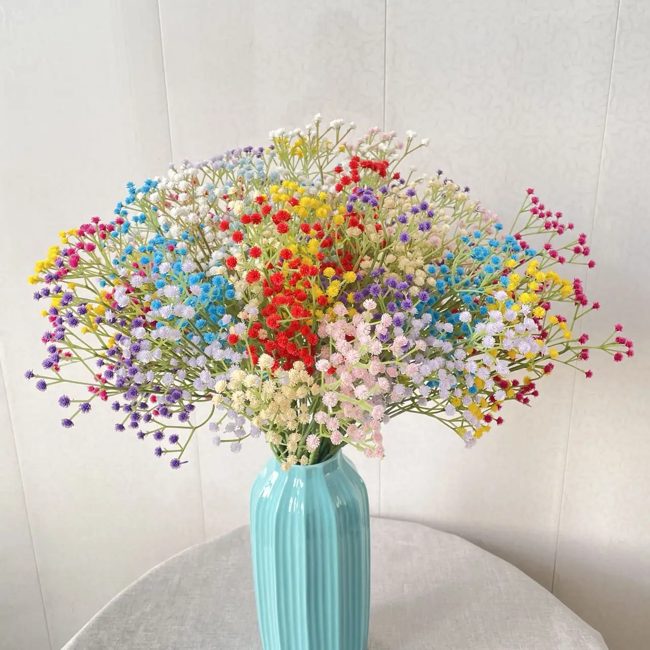 JAD-Flor Artificial para bebés, 11 colores, para decoración de boda