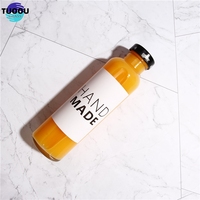Bouteille en verre de 350 ml (12 oz) pour boissons lactées, jus, kombucha et thé, avec couvercles inviolables – Nouvelle arrivée, produit phare