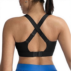Women Seamless <b>High</b> for Support Plus Size Four-Way Stretch Running Yoga Workout Fitness Bras Tank Crop <b>Top</b> Sports Bra - Product Image 3
