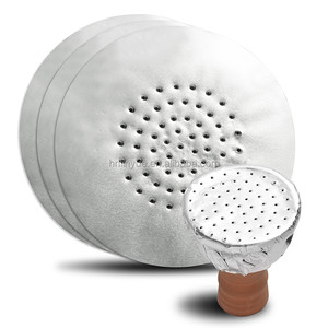 صفيحة مستديرة على مدار العام مع ثقب أو رقائق ألمنيوم من سبيكة نقية مطبوعة من أجل استخدام الأرجيلة والغذاء - Product Image 3