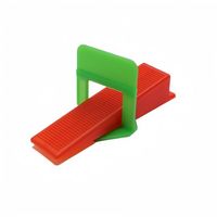 Accessoires de nivellement de carrelage modernes de haute qualité 1,0/1,5/2,0/3,0 mm – Clips de nivellement pour l'alignement des carreaux de sol