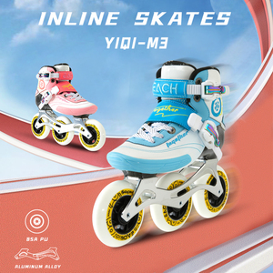 Professional Speed Racing Carbon Skates Wholesome Aluminum <b>Frame</b> and Boot Fashionable Adjustable Design YQ-M3 Inline Skates Skat - Product Image 5