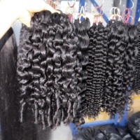 Extensions de cheveux bouclés birmans indiens au crochet, pré-séparées, 80 mèches, nœuds invisibles, lot de crochet bohème