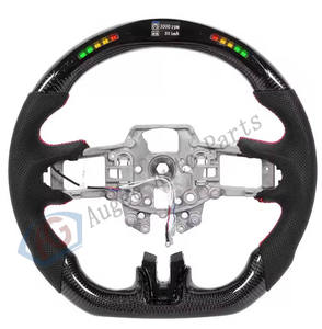 <span class=keywords><strong>Venta</strong></span> directa de fábrica adecuada para <span class=keywords><strong>Ford</strong></span> <span class=keywords><strong>Mustang</strong></span> fibra de carbono LED deportes volante modificación - Product Image 4