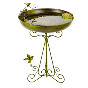 Ornement de jardin élégant et moderne en fer peint à la main avec revêtement en poudre, statue décorative pour l'extérieur, fixation au plafond, idéal pour les fêtes - Product Image 4