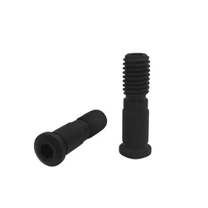 Tornillo hexagonal de acero inoxidable M8 316 con revestimiento negro, rosca métrica clase 8.8 para portaherramientas CNC - Product Image 1