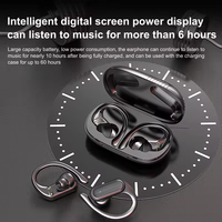 A520 TWS Earphone Stereo True Wireless BT Earhook ENC Noise Canceling earbud Headset Gaming dengan mikrofon