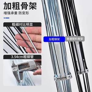 Fhgjry ตาข่ายดักกุ้งแบบกลม ตาข่ายดักปลาแบบร่ม ทนทาน ใช้ดักปลา ปู ปลาไหล สำหรับใช้งานกลางแจ้ง - Product Image 2