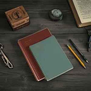 Cuaderno Estudiantil BOYI A5 de Alta Calidad, Diseño de Logotipo Personalizado, Diario con Cubierta de PP Económica, Encuadernación en Espiral, Modelo F-12005 - Product Image 3