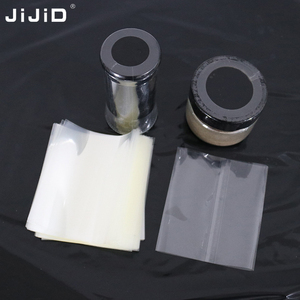 कांच की तेल की बोतलों के लिए JIJID पीवीसी पालतू हीट श्रिंक बैंड, कैप्स जार टॉप फुल सीलबंद, वाटरप्रूफ माउथ कैप सीलिंग हीट श्रिंक बैग - Product Image 1