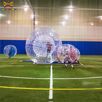 Ballon de football à bulles gonflable, jouet sportif en PVC/TPU, impression de logo personnalisée, ballon Zorb, garantie 3 ans, modèle Chengxin Inflatables
