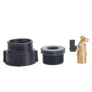 Accesorios para manguera de jardín S75 X6 rosca gruesa galón IBC adaptador de tanque adaptador de bloqueo de leva de jardín manguera conector rápido - Product Image 3