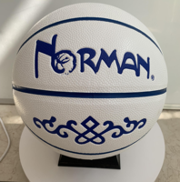 Ballon à la mode pas cher taille 7 conception personnalisée ballons de basket-ball hygroscopique Pu