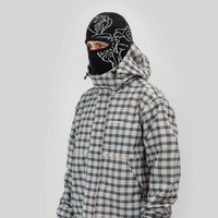 Balaclava à impression thermique pour l'hiver et l'automne, ski et snowboard, masque unisexe de créateur, masque facial personnalisé pour l'extérieur