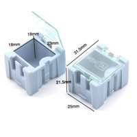 25*31.5*21.5mm SMD SMT Composant Électronique Mini Boîte De Rangement Haute Qualité et Pratique Bijoux Storaged Case