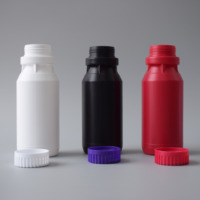 Bouteille en plastique HDPE agricole à bouchon à vis large, ouverture et fermeture rapides, pour produits chimiques agricoles, vente en gros, directement de l'usine