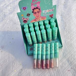Lote de 24 Tubos Vacíos para Brillo Labial Bad Bunny, 6 Colores Base, Envases para Brillo Labial, Set de Cosméticos para Labios - Product Image 6