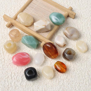 Accesorios de Playa con Cuentas de Resina Estilo <span class=keywords><strong>Calcedonia</strong></span> Suave, Resistentes al Agua para Bikini - Product Image 5