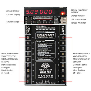Placa de Activación y Prueba de Carga de Batería OSS W207 PRO V7 para Herramienta de Reparación de Android Samsung Huawei <span class=keywords><strong>Xiaomi</strong></span> OPPO VIVO - Product Image 2