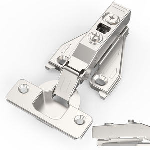 Herrajes <span class=keywords><strong>para</strong></span> Muebles Personalizados 105 °   Bisagras Hidráulicas de Cierre Suave, Ajustables en 3D, Ocultas, de Acero Inoxidable <span class=keywords><strong>para</strong></span> Puertas de Gabinetes de Cocina - Product Image 1