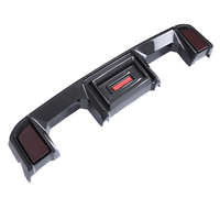 Diffuseur de pare-chocs arrière inférieur et extensions latérales en carbone sec style AX pour BMW G80 G81 M3 G82 G83 M4 Competition CS 2020-2026