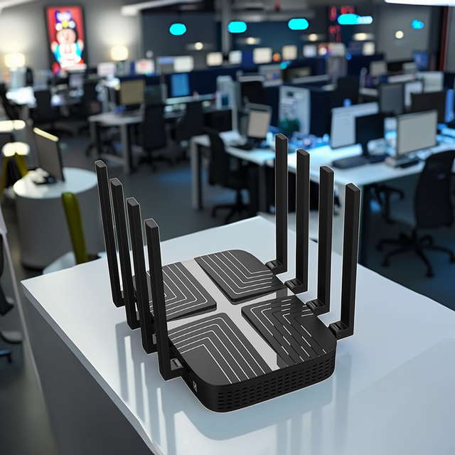 High Speed WiFi 6 Router AX3000 Dual Band Mesh System with Secure VPN for Home and Office