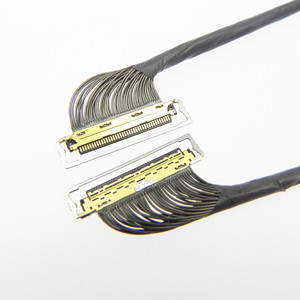 OEM Lengte 40-pins 0,5 mm pitch 20455 PTFE Hoge Temperatuur LVDS Kabel voor Industriële LCD Schermweergave Interne Verbinding - Product Image 2