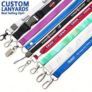 Promotional <b>Polyester</b> Strap <b>Lanyard</b> Custom Logo Attachment Badge Id Card Keychain <b>Lanyard</b> Holder - Product Image 3