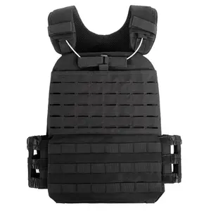 In Stock Laser Cut Plate Carrier Custom Armor Tactical Durable Vest Oxford Molle Plate Carrier Vest