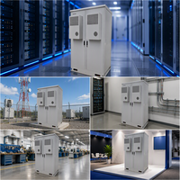 Système d'alimentation CC ImPow 5U 12 kW 24 V avec redresseur, module intégré 1,5 kW 3 kW 50 A, alimentation télécom 200 A