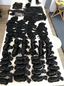 ผมต่อแบบหยักศกสองชั้นเครื่องทำผมลอนเด้งแบบเวียดนามใหม่ฤดูใบไม้ผลิ - Product Image 2