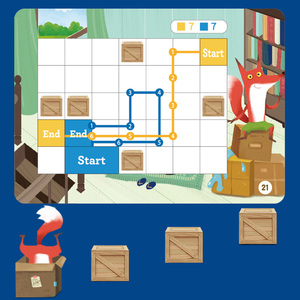 Jeu de puzzle éducatif en bois CE CPC, best-seller, Le petit renard pousse la boîte, jeu de société, jouets Juguetes Para Los Ninos pour enfants - Product Image 3