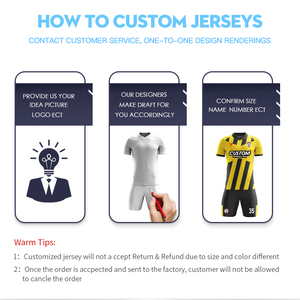 Custom voetbaltenues voor volwassenen, sublimatie Thailand voetbalshirts, sport trainingsuniformen, voetbaluniformen voor heren W018 - Product Image 2