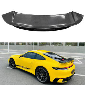 992 stile in vera fibra di carbonio in fibra di carbonio Spoiler posteriore grande ala di coda per 911 <span class=keywords><strong>Porche</strong></span> 911.1 911.2 <span class=keywords><strong>turbo</strong></span> - Product Image 1