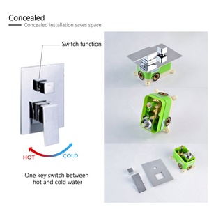 <span class=keywords><strong>Robinet</strong></span> moderne Offre Spéciale Mélangeur de douche mural <span class=keywords><strong>flexible</strong></span> intégré à 2 fonctions - Product Image 3