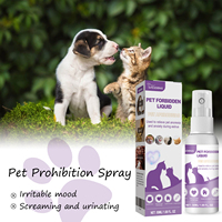 Spray calmant pour le comportement des animaux de compagnie OEM 50ml |   Formule apaisante pour chats et chiens ayant besoin de stabilité émotionnelle
