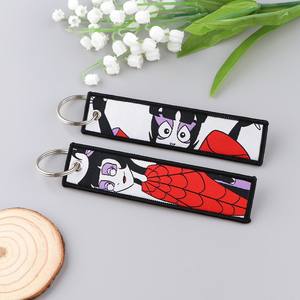 Porte-clés en tissu avec étiquette tissée <span class=keywords><strong>Mars</strong></span> Attacks, accessoire de film en gros - Product Image 2