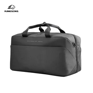 Bolsa de viagem para homens, bolsa inteligente de viagem dobrável com porta de carregamento usb, estilosa e personalizada, 2020