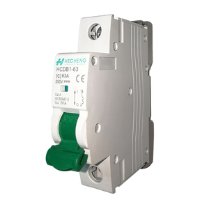 Disjoncteur DC 63A 250VDC 6ka 2p CE pour applications PV, stockage d'énergie et autres applications DC - Product Image 1