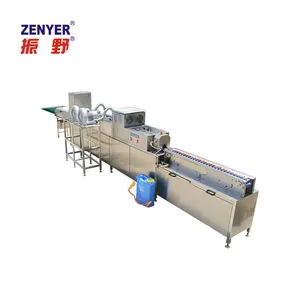 Commercial egg washing machine and dryer