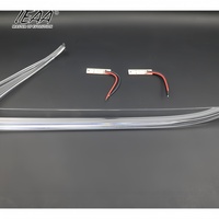 Tube LED de voiture, bande lumineuse DRL, guide de lumière, tube de guidage des phares, feux de jour, compatible avec Lexus LX570 2016-2019
