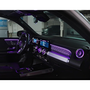 Sistemas de Iluminación Automotriz, Kit de Iluminación Ambiental LED de 64 Colores W247 para Mercedes-Benz GLB 2020-2026, Rejillas de Ventilación Interiores - Product Image 4