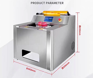 Máquina de envasado de película de mantenimiento fresco multifuncional completamente automática para carne de repollo de frutas y verduras para varios productos - Product Image 2